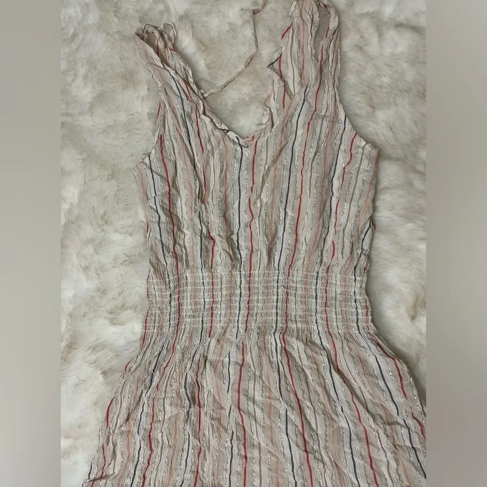 Becca Beach Cover Up Dress Sparkle Glittery Colorful Size Medium Endless Summer